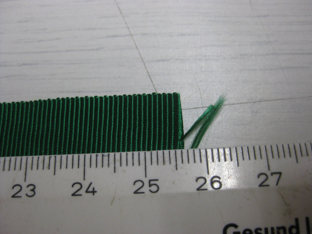 Grünes Ordensband UV-negativ Sachsen Verdienstmedaille