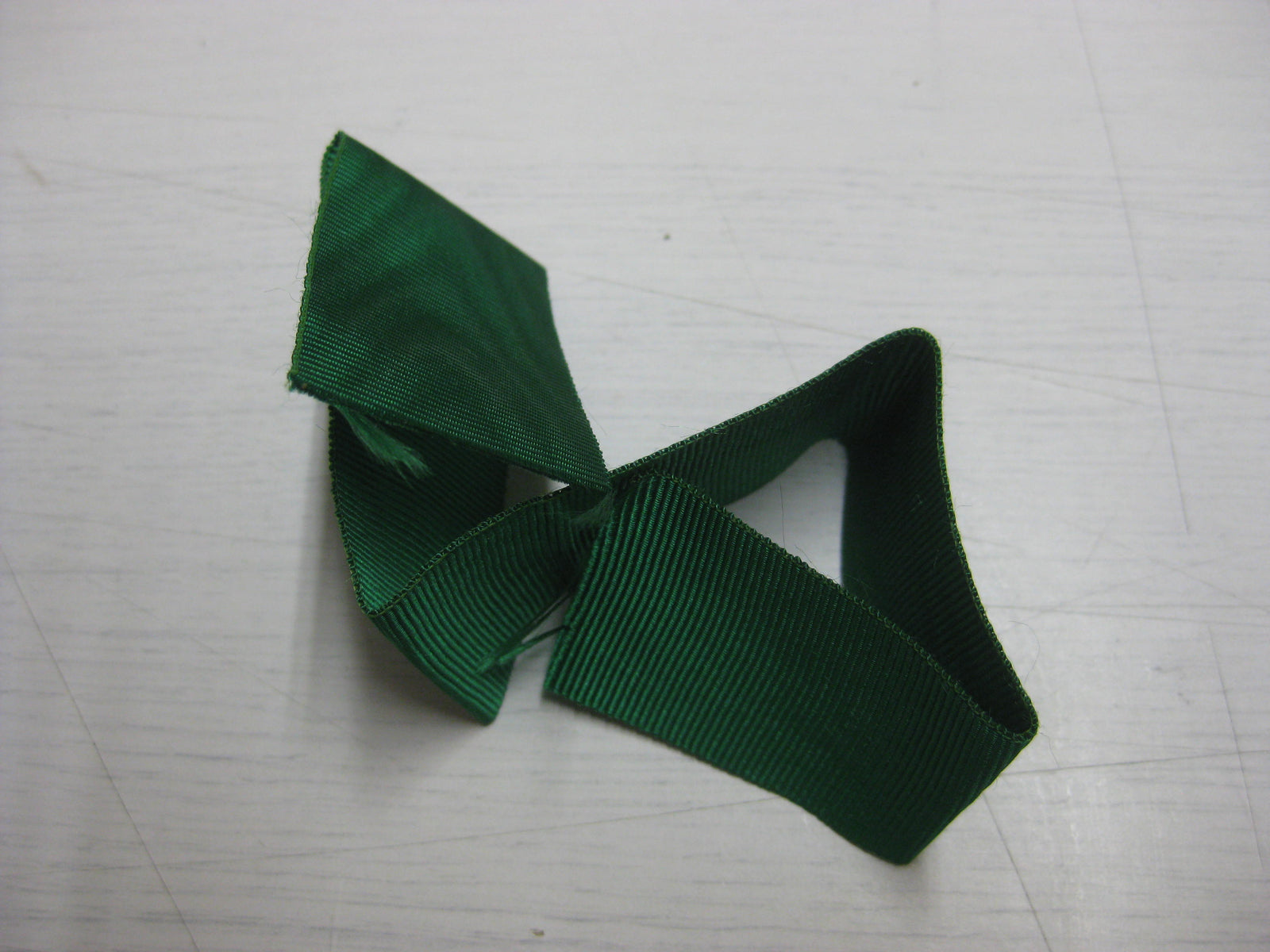 Grünes Ordensband UV-negativ Sachsen Verdienstmedaille