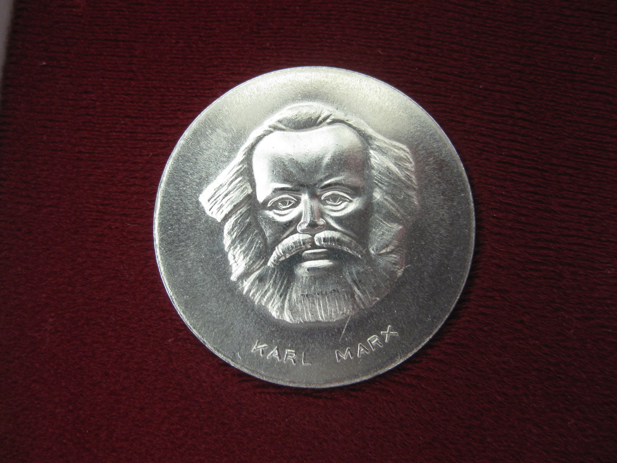 Karl Marx Medaille DDR