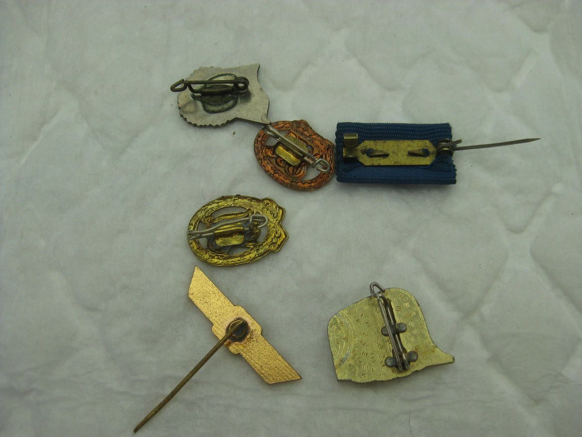 6 verschiedene Miniaturen Sportabzeichen  Orden DDR FDJ