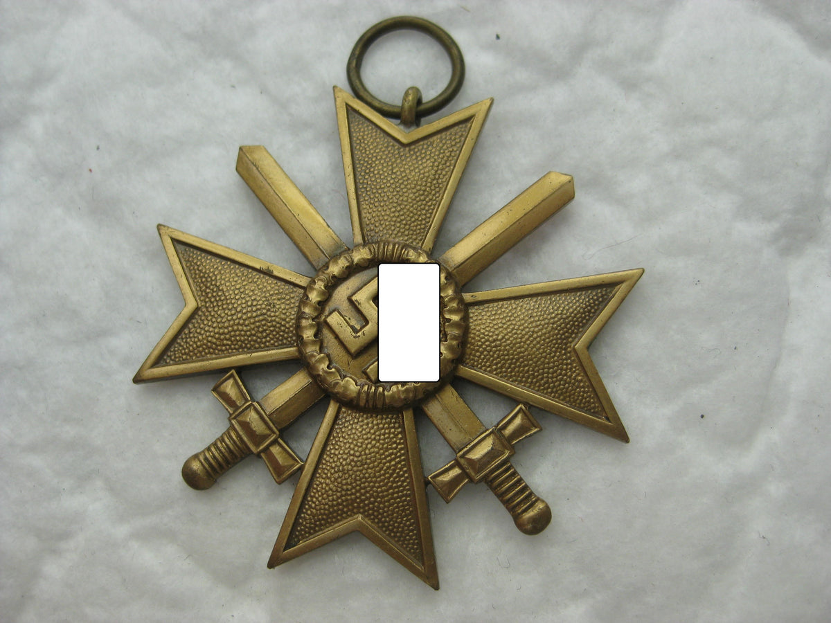 Kriegsverdienstkreuz 2.Klasse mit Schwertern KVK2/39 Hersteller: Verleihungstüte Heinrich Vogt in Pforzheim