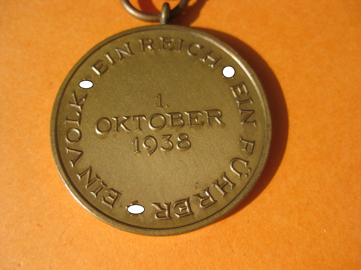 Medaille 1. Oktober 1938 / Oktobermedaille Sudetenmedaille