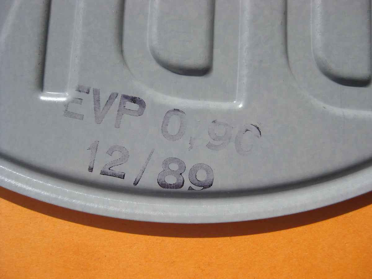 Autokennzeichen DDR Blechschild Mint Condition