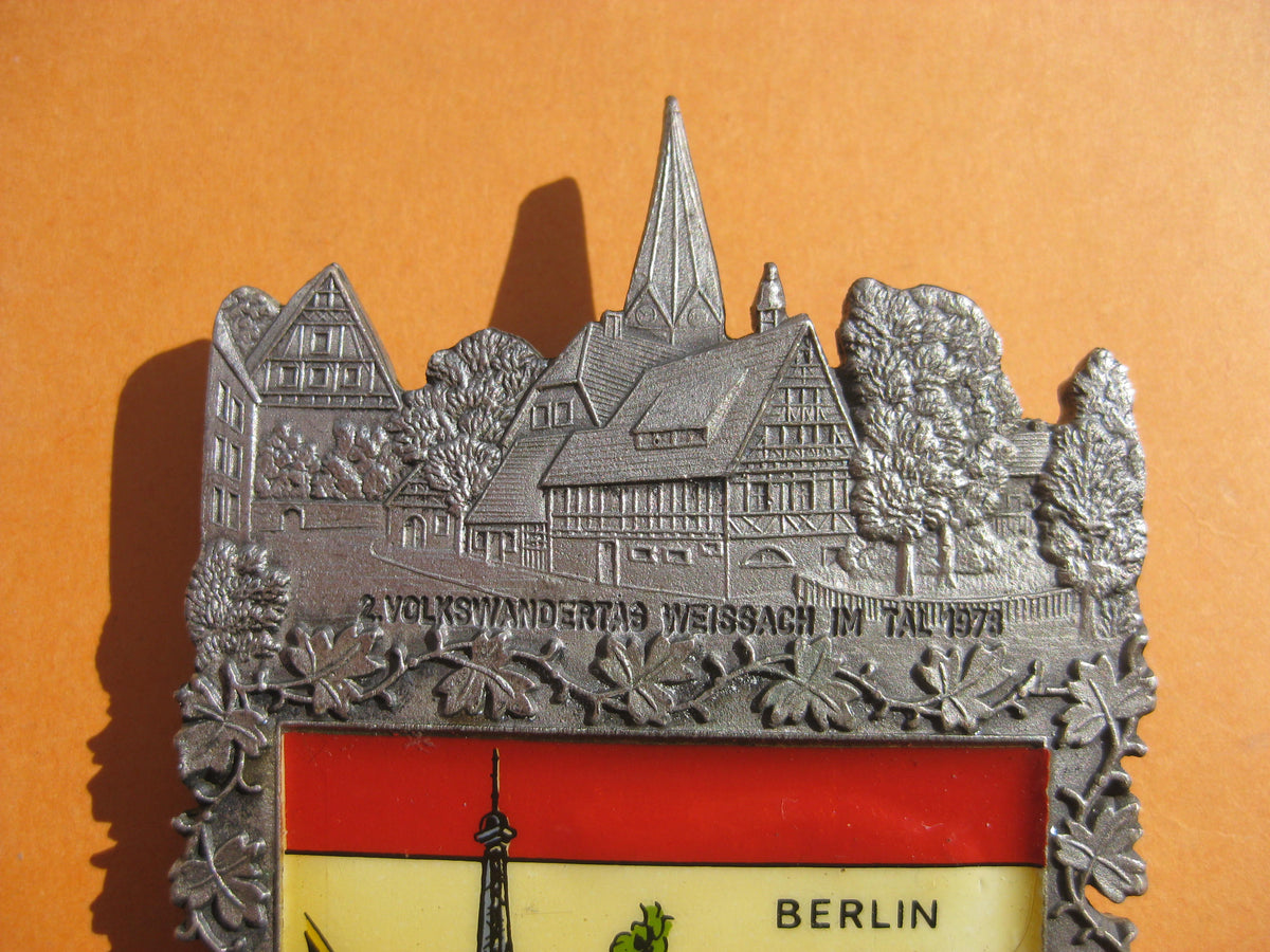 Abzeichen Berliner Funkturm Weissach im Tal 1978