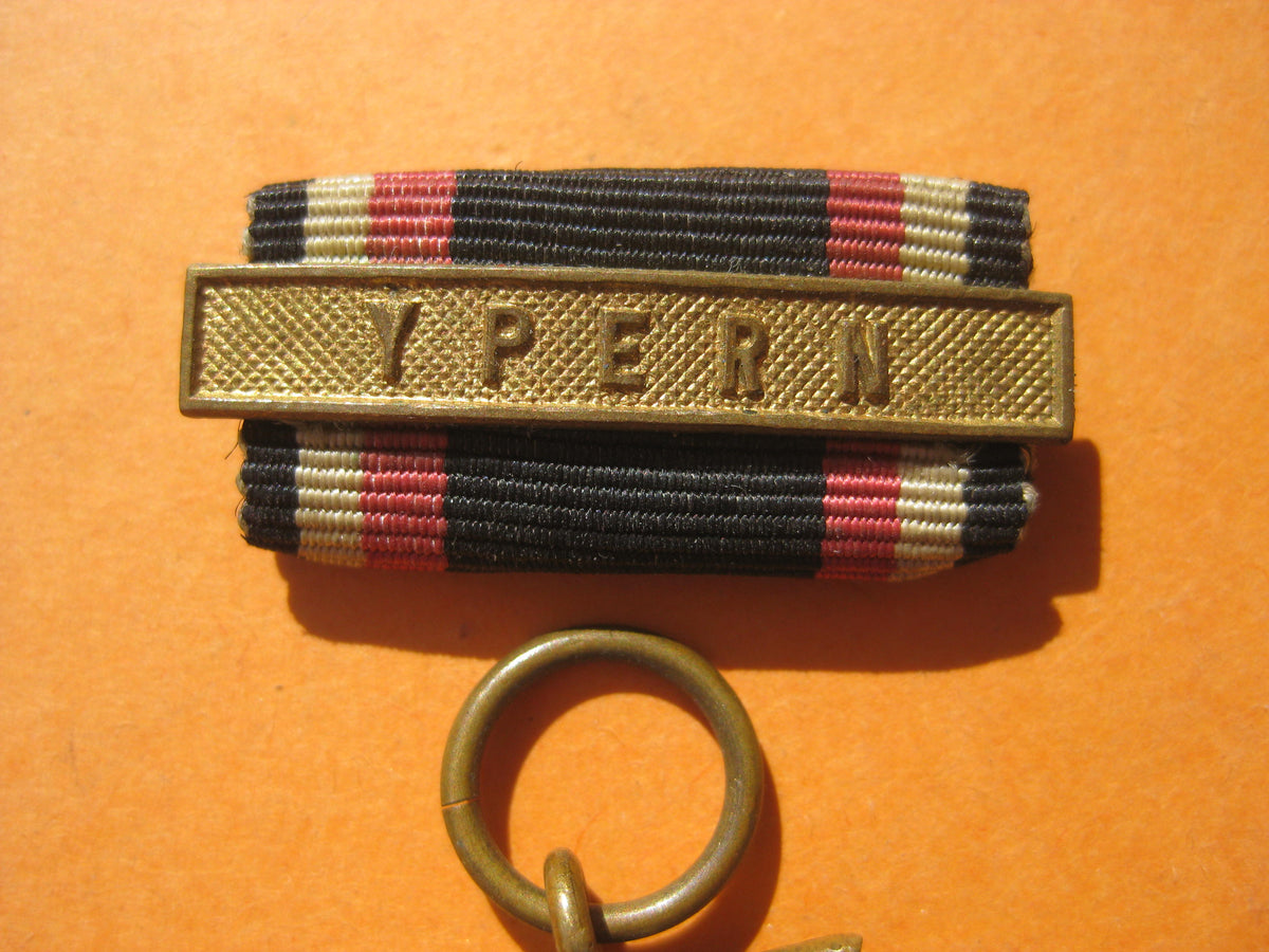 Flandernkreuz mit Gefechtsspange 1914 / 1918