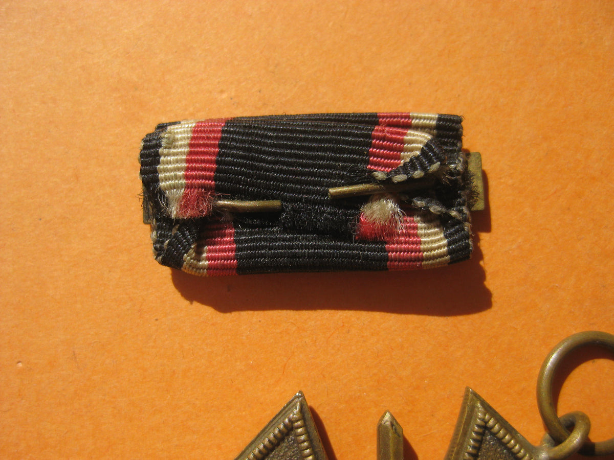 Flandernkreuz mit Gefechtsspange 1914 / 1918