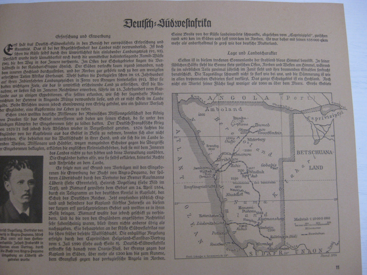 Sammelbilderalbum Deutsche Kolonien