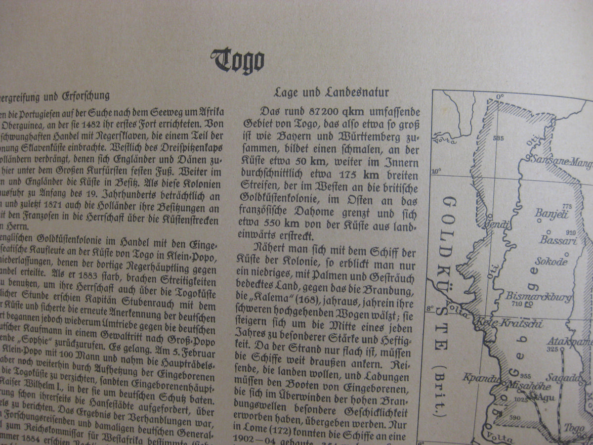 Sammelbilderalbum Deutsche Kolonien