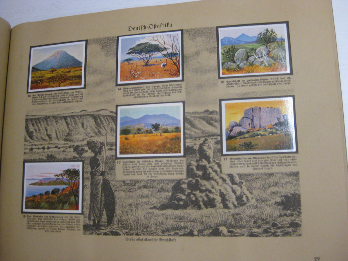 Sammelbilderalbum Deutsche Kolonien