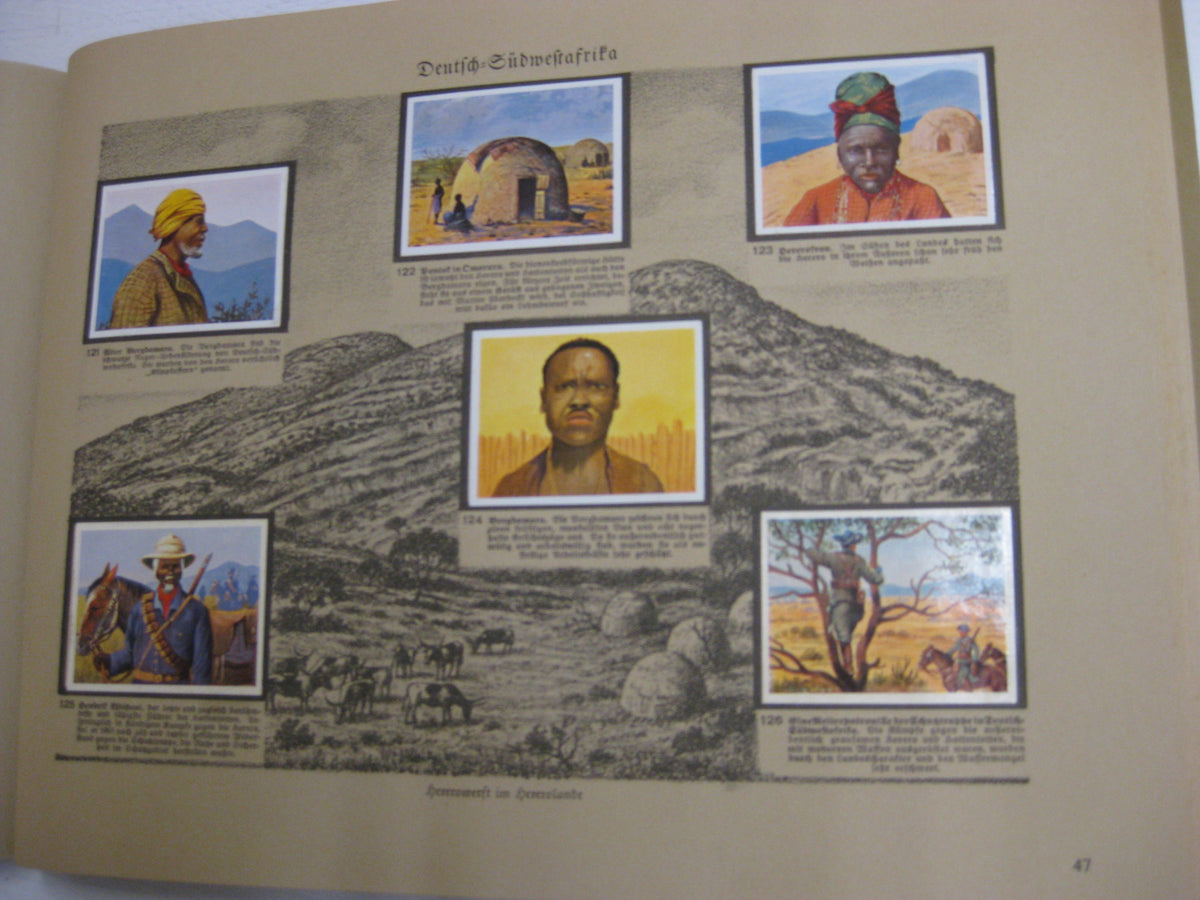 Sammelbilderalbum Deutsche Kolonien