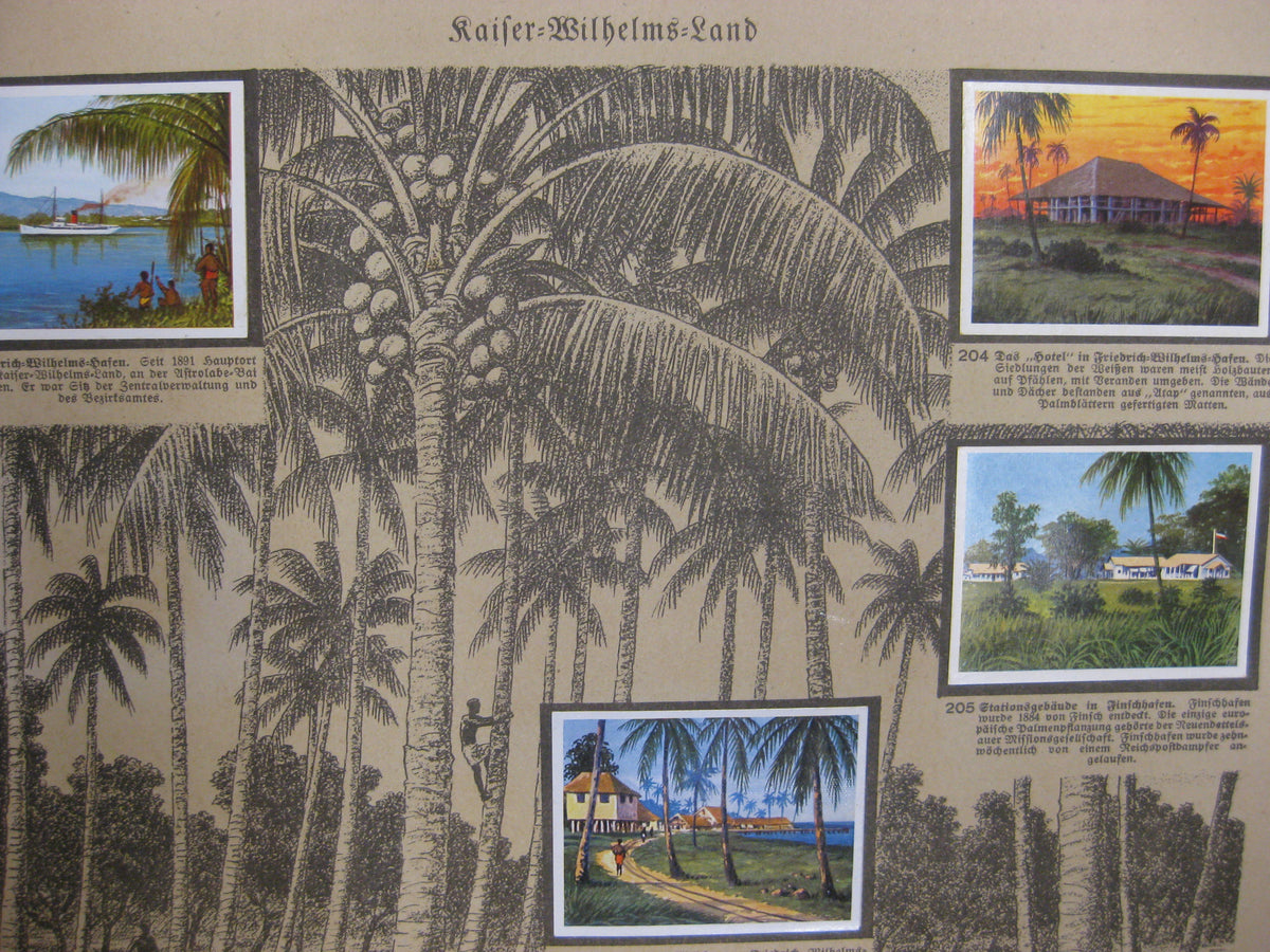 Sammelbilderalbum Deutsche Kolonien