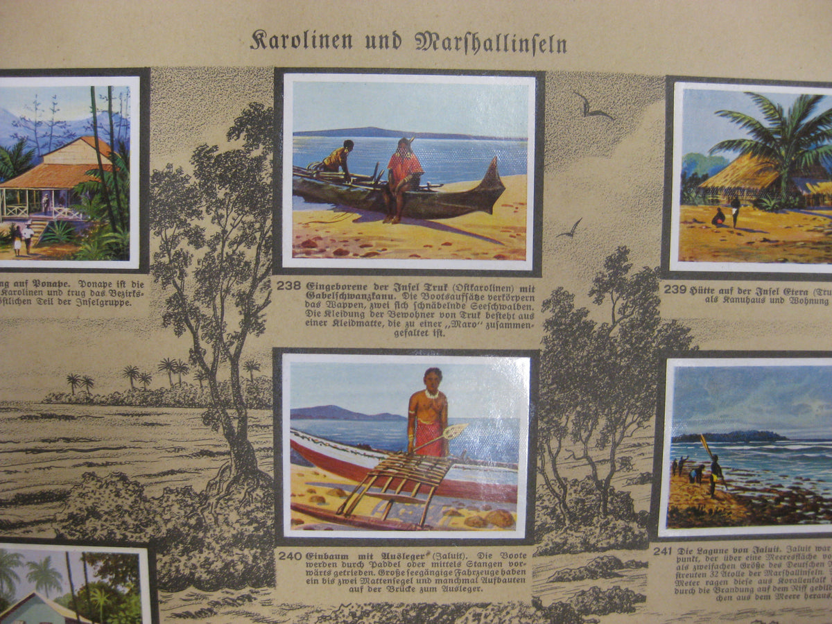 Sammelbilderalbum Deutsche Kolonien