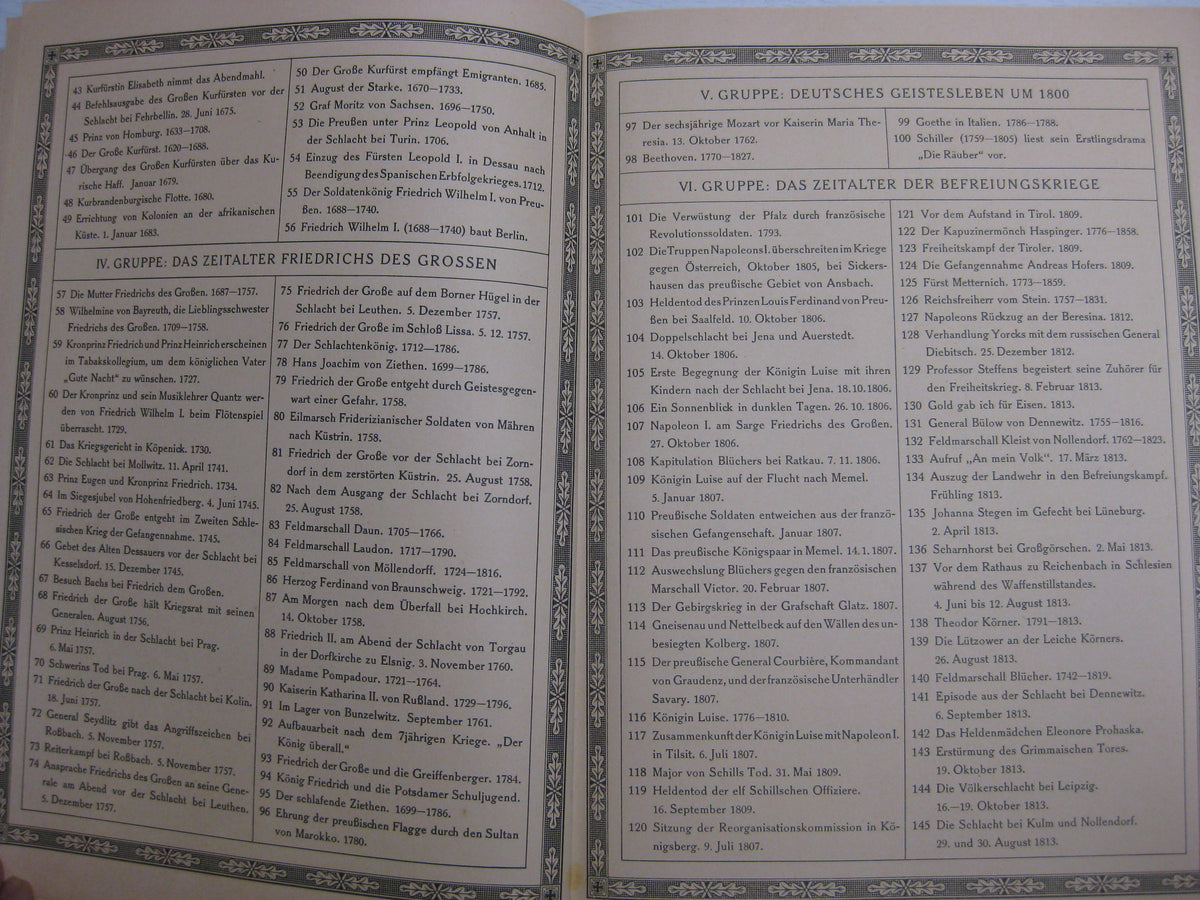Sammelbilderalbum Bilder Deutscher Geschichte