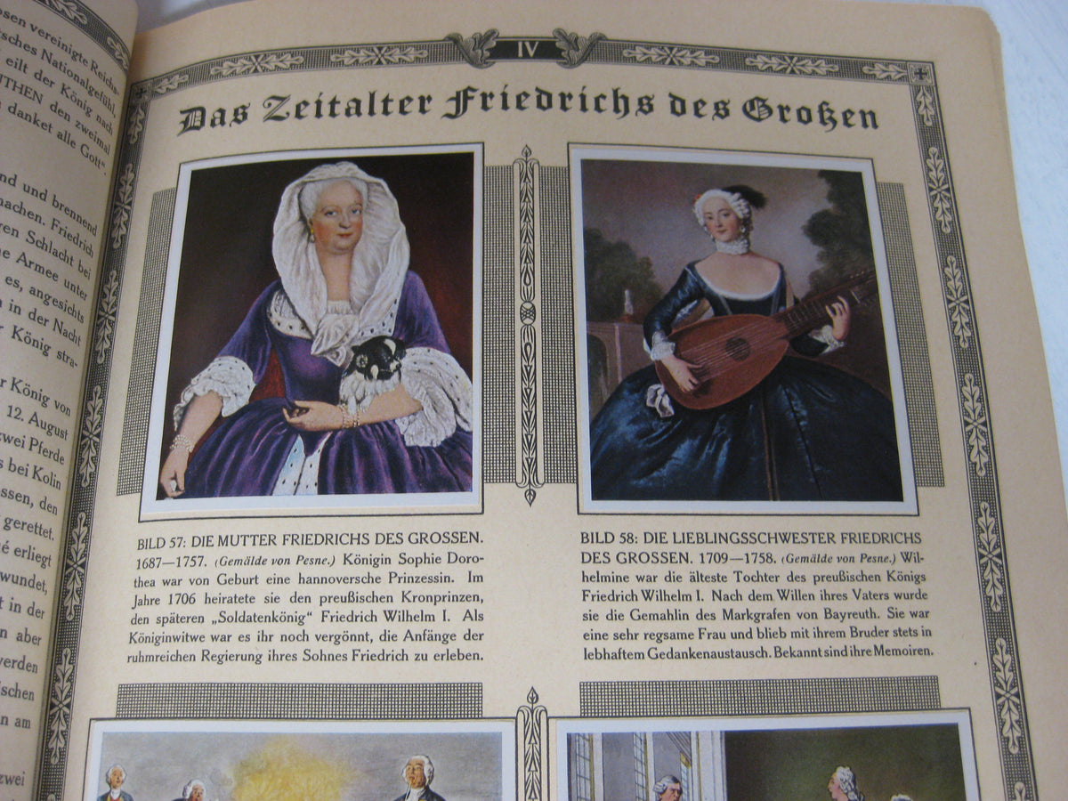 Sammelbilderalbum Bilder Deutscher Geschichte