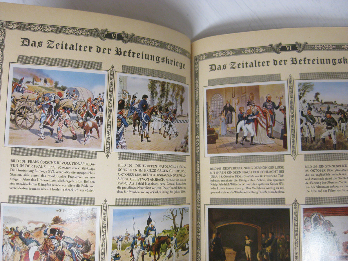 Sammelbilderalbum Bilder Deutscher Geschichte