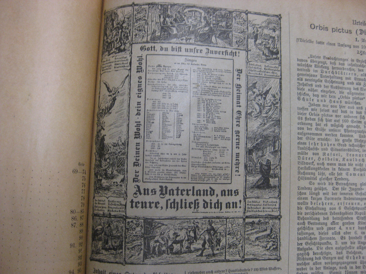 Buch Die Welt in Bildern Orbis pictus