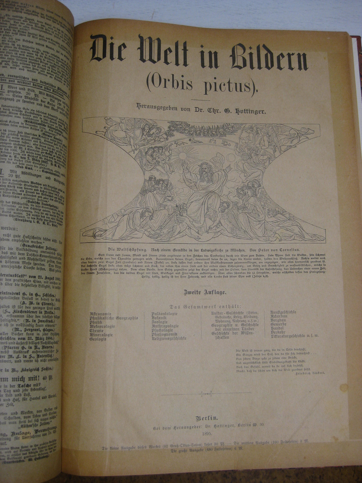 Buch Die Welt in Bildern Orbis pictus