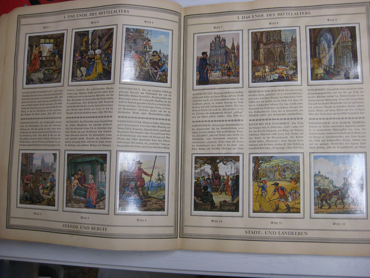 Sammelbilderalbum Deutsche Kultur Bilder