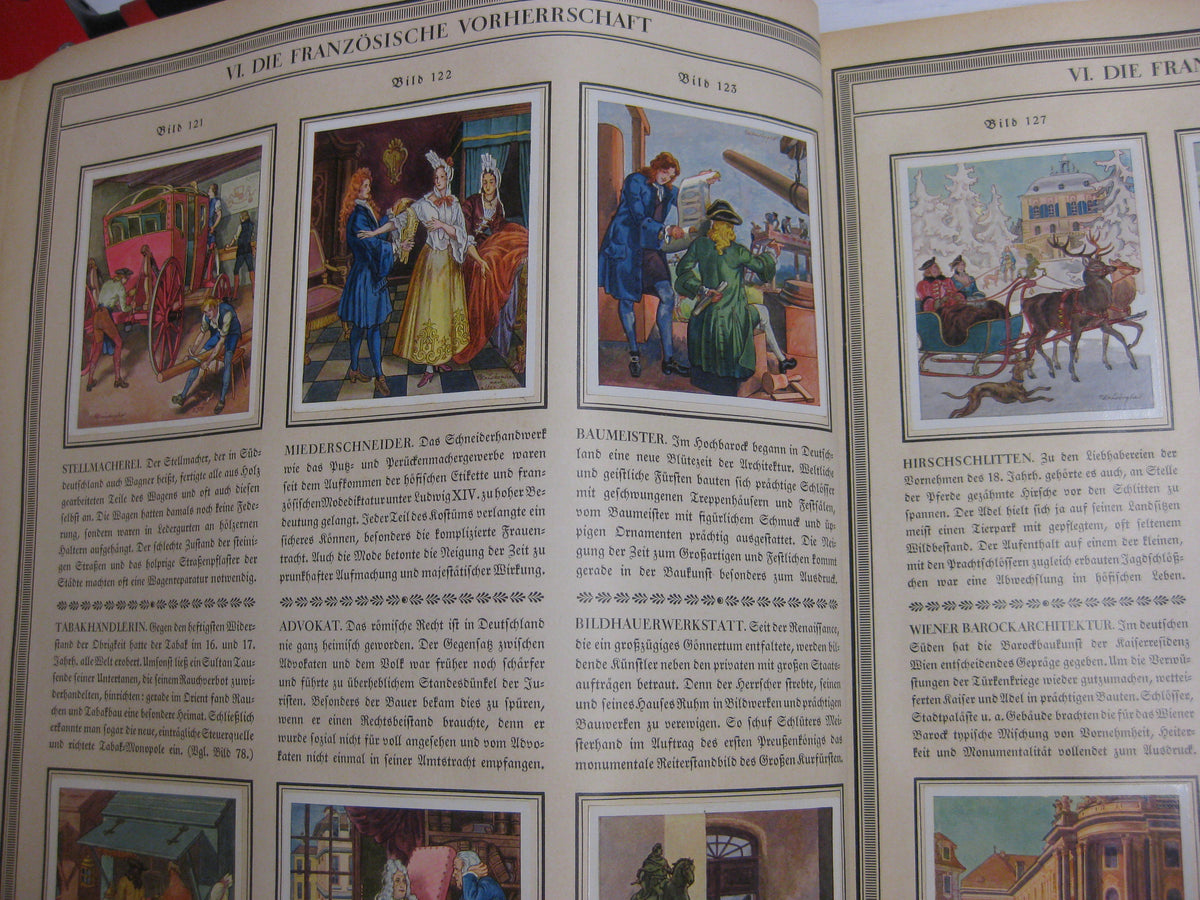 Sammelbilderalbum Deutsche Kultur Bilder