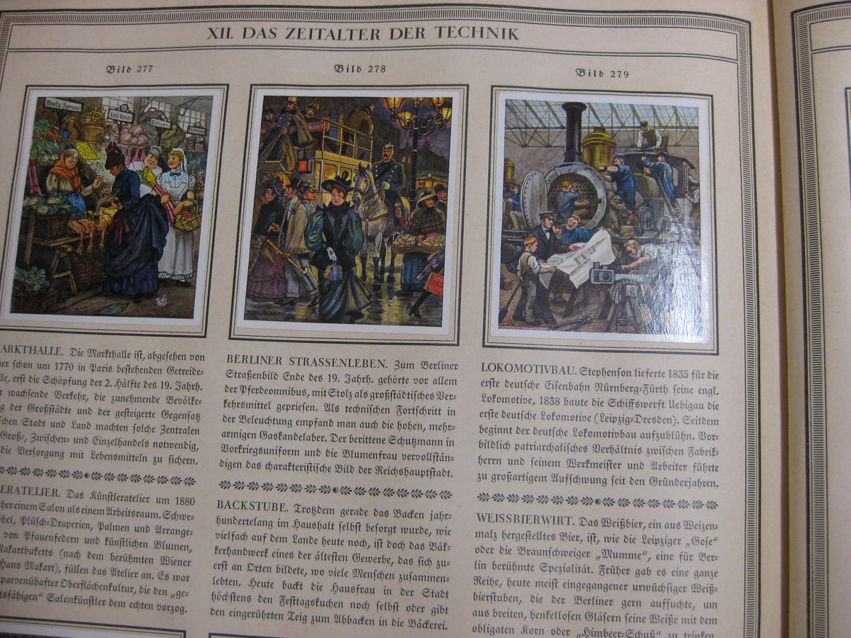 Sammelbilderalbum Deutsche Kultur Bilder