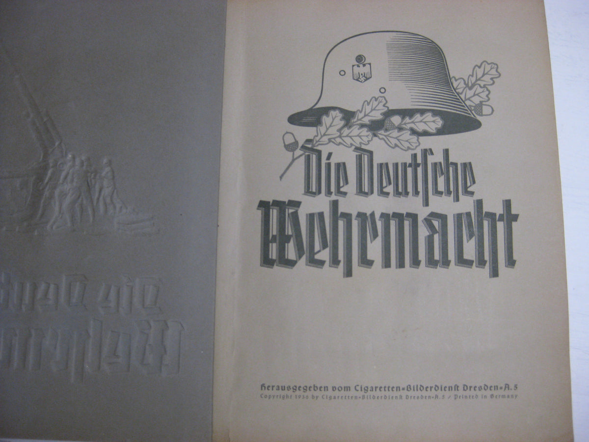 Sammelbilderalbum Die deutsche Wehrmacht