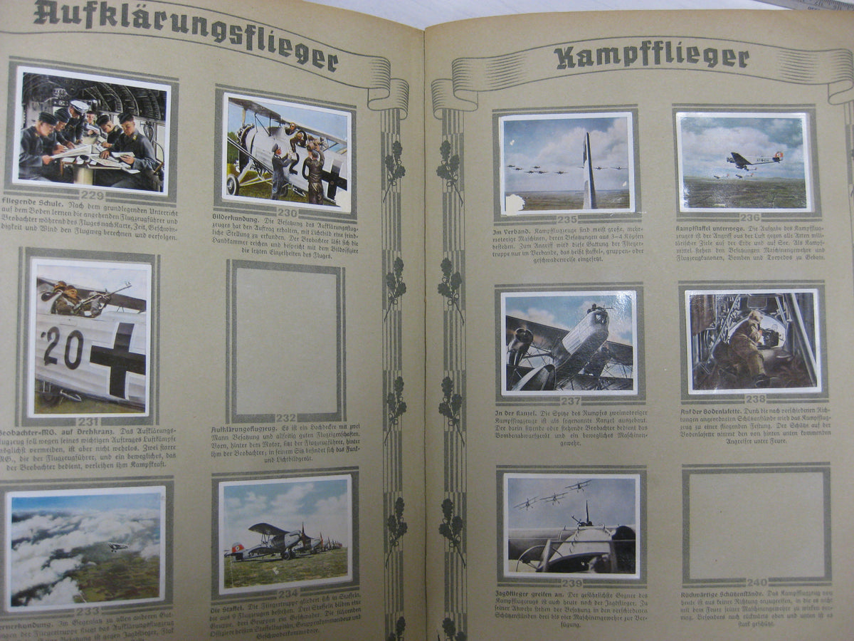 Sammelbilderalbum Die deutsche Wehrmacht