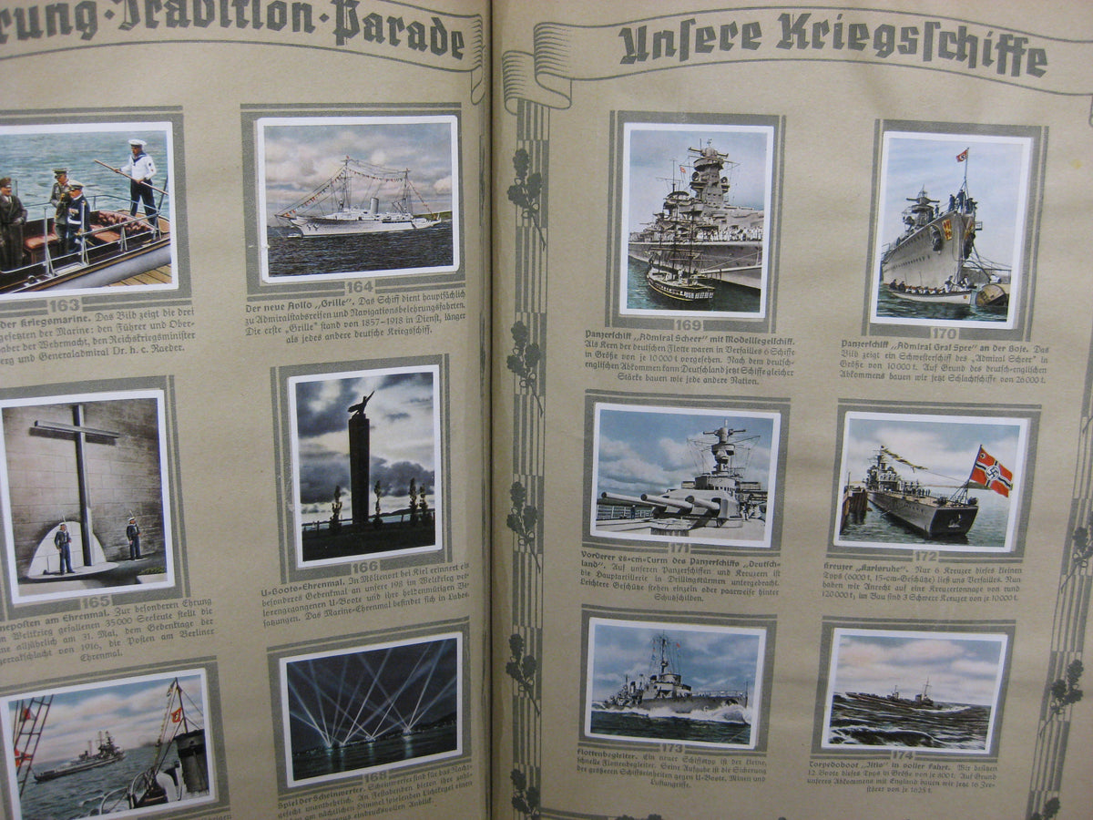 Sammelbilderalbum Die deutsche Wehrmacht