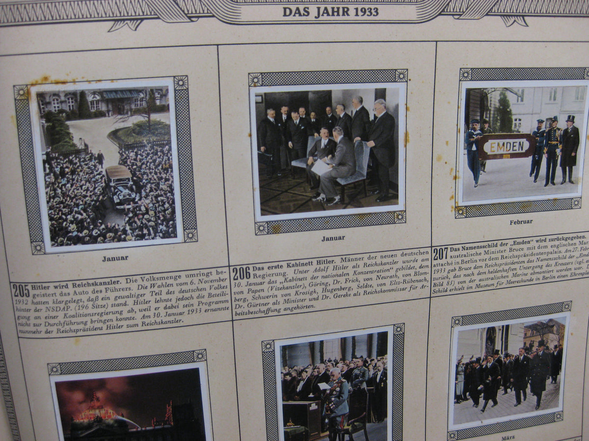 Sammelbilderalbum Die Nachkriegszeit 1918 - 1934