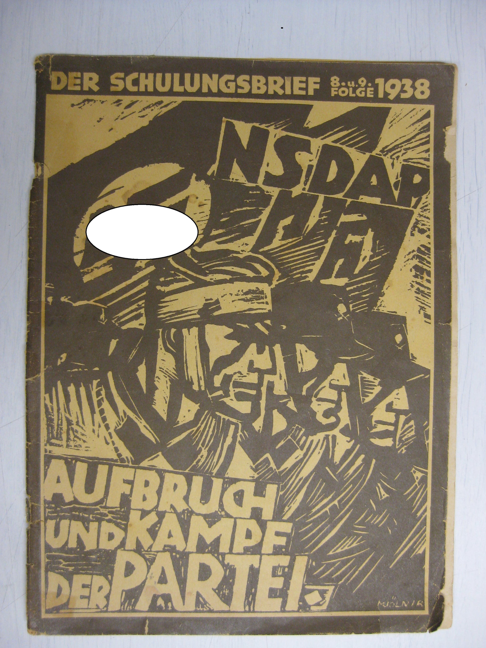 Buch Heft Der Schulungsbrief 1938