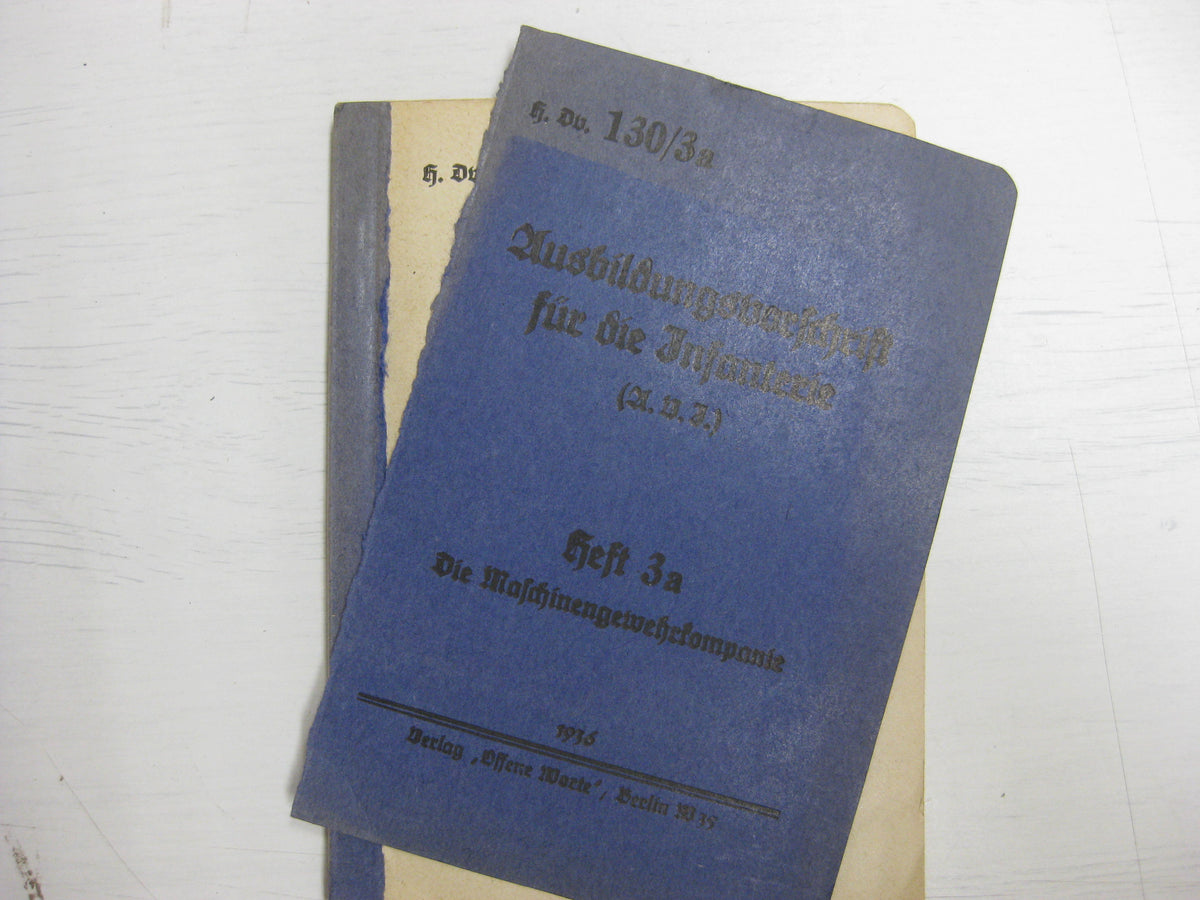 Originalausgabe Heft / Buch Ausbildungsvorschrift für die Infanterie 1936