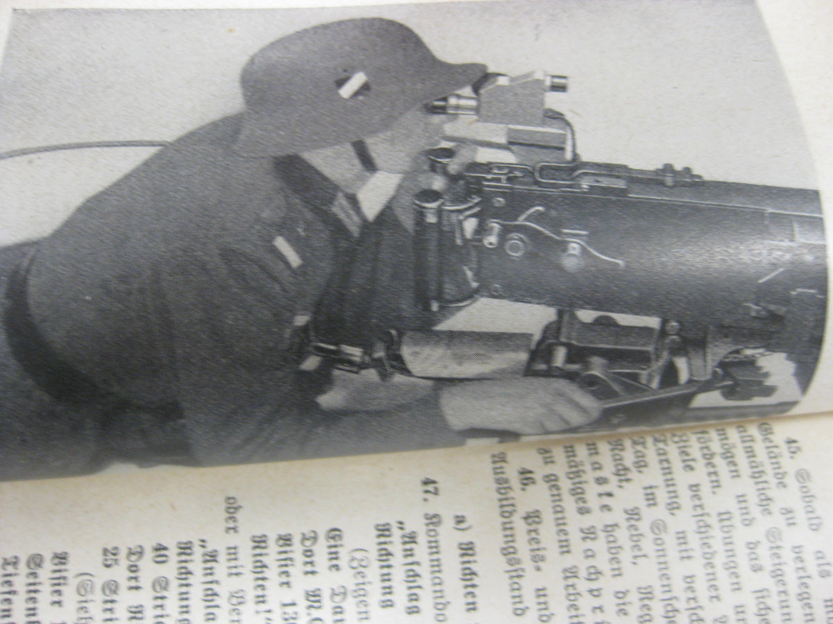 Originalausgabe Heft / Buch Ausbildungsvorschrift für die Infanterie 1936