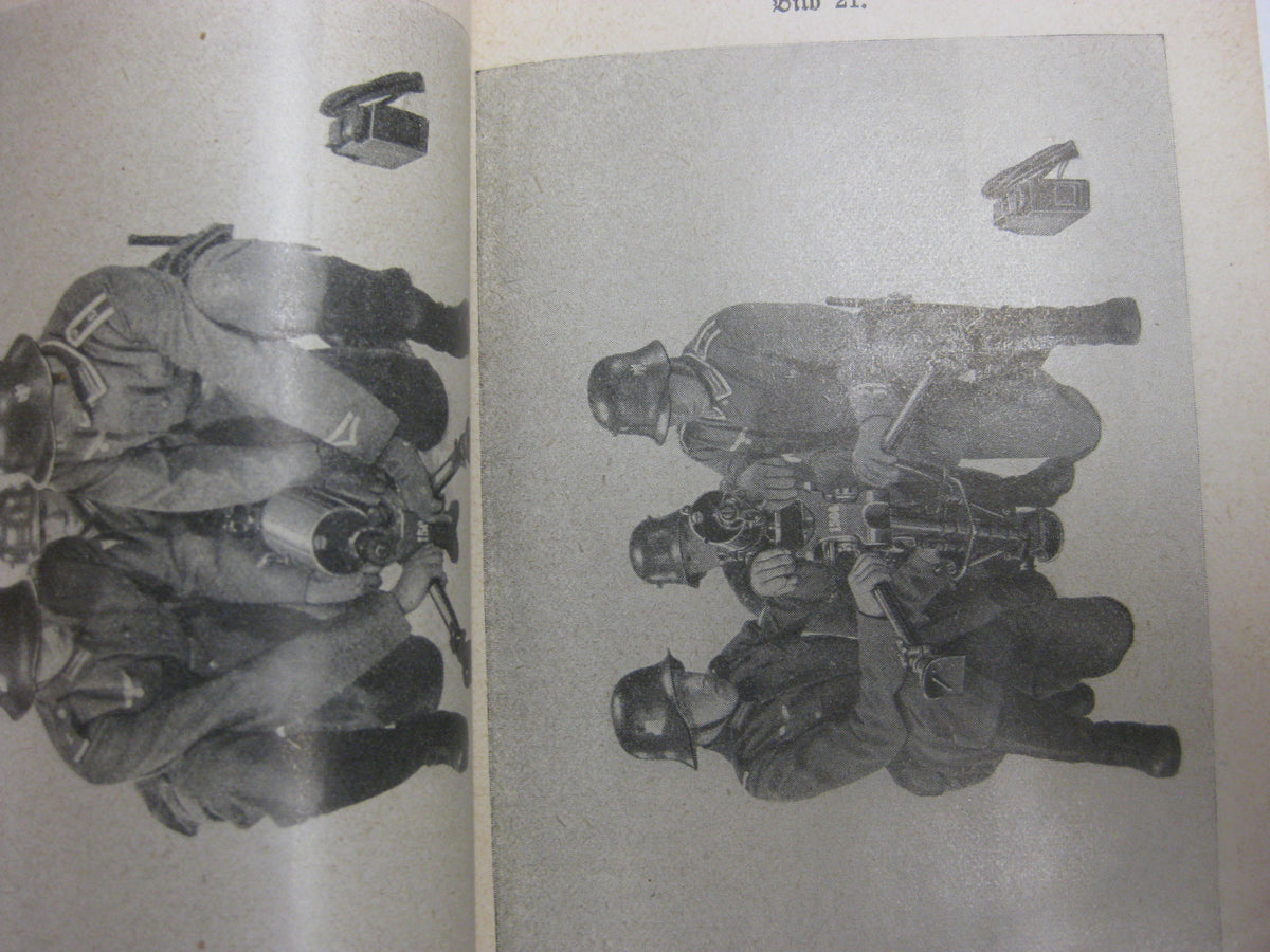 Originalausgabe Heft / Buch Ausbildungsvorschrift für die Infanterie 1936
