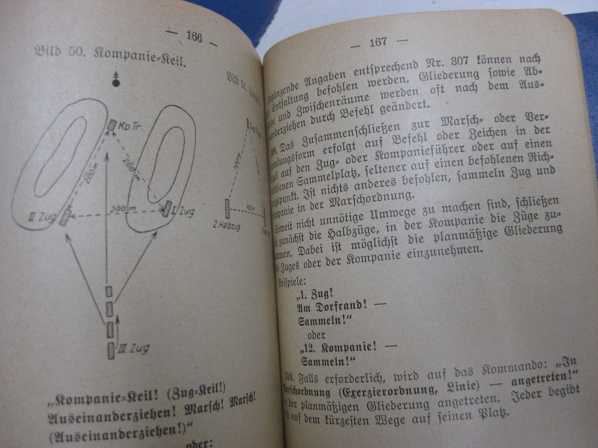 Originalausgabe Heft / Buch Ausbildungsvorschrift für die Infanterie 1936