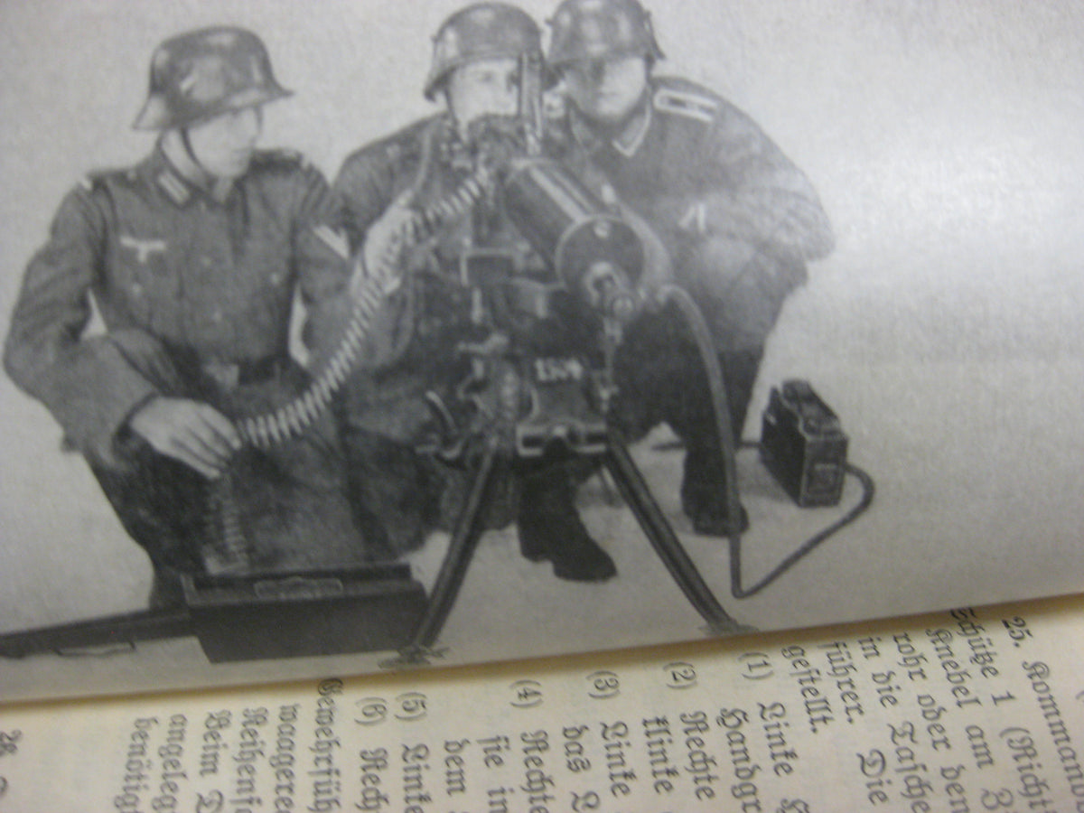 Originalausgabe Heft / Buch Ausbildungsvorschrift für die Infanterie 1936