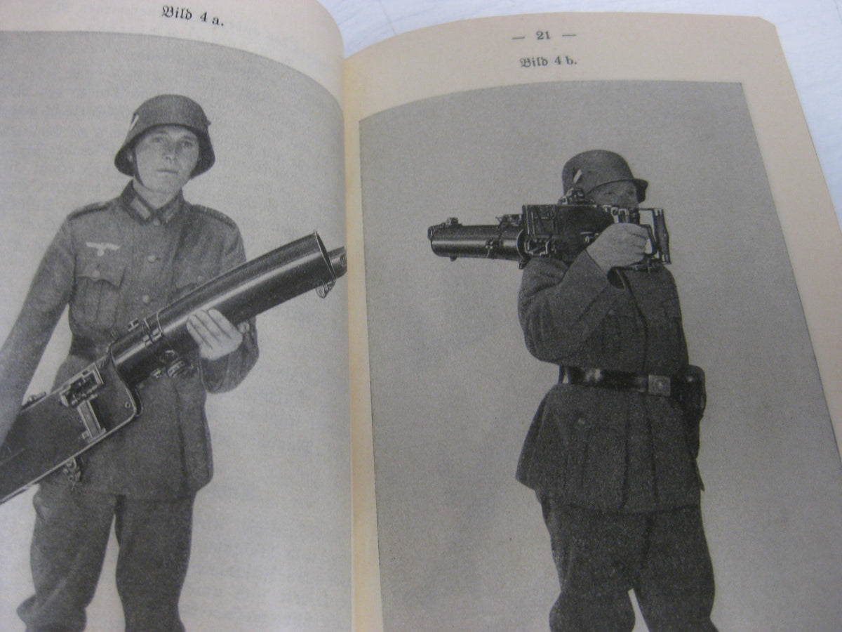 Originalausgabe Heft / Buch Ausbildungsvorschrift für die Infanterie 1936