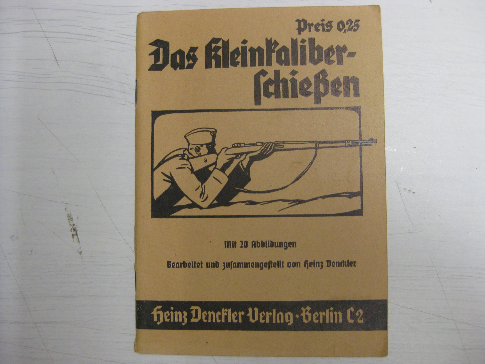 Originalausgabe Heft / Buch Das Kleinkaliberschießen