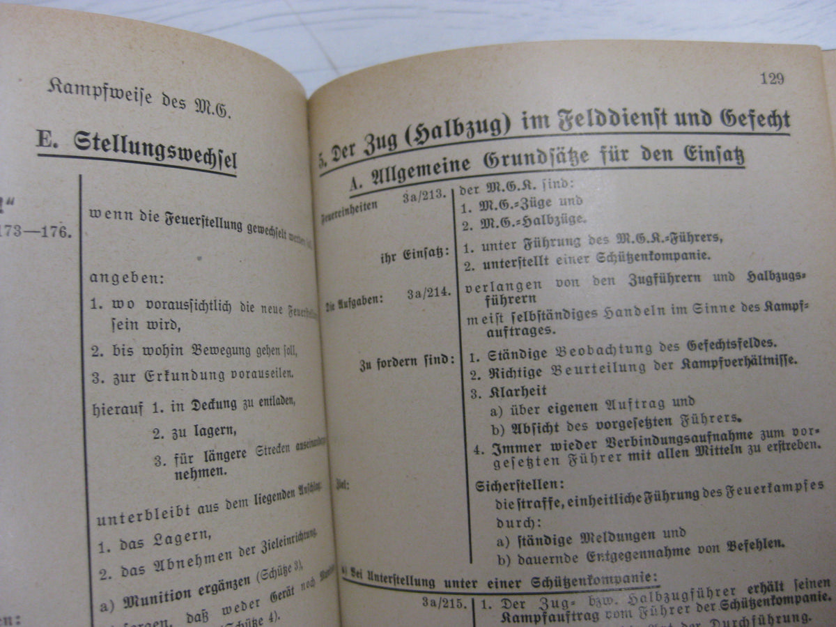 Originalausgabe Heft / Buch Das Kommandobuch September 1939