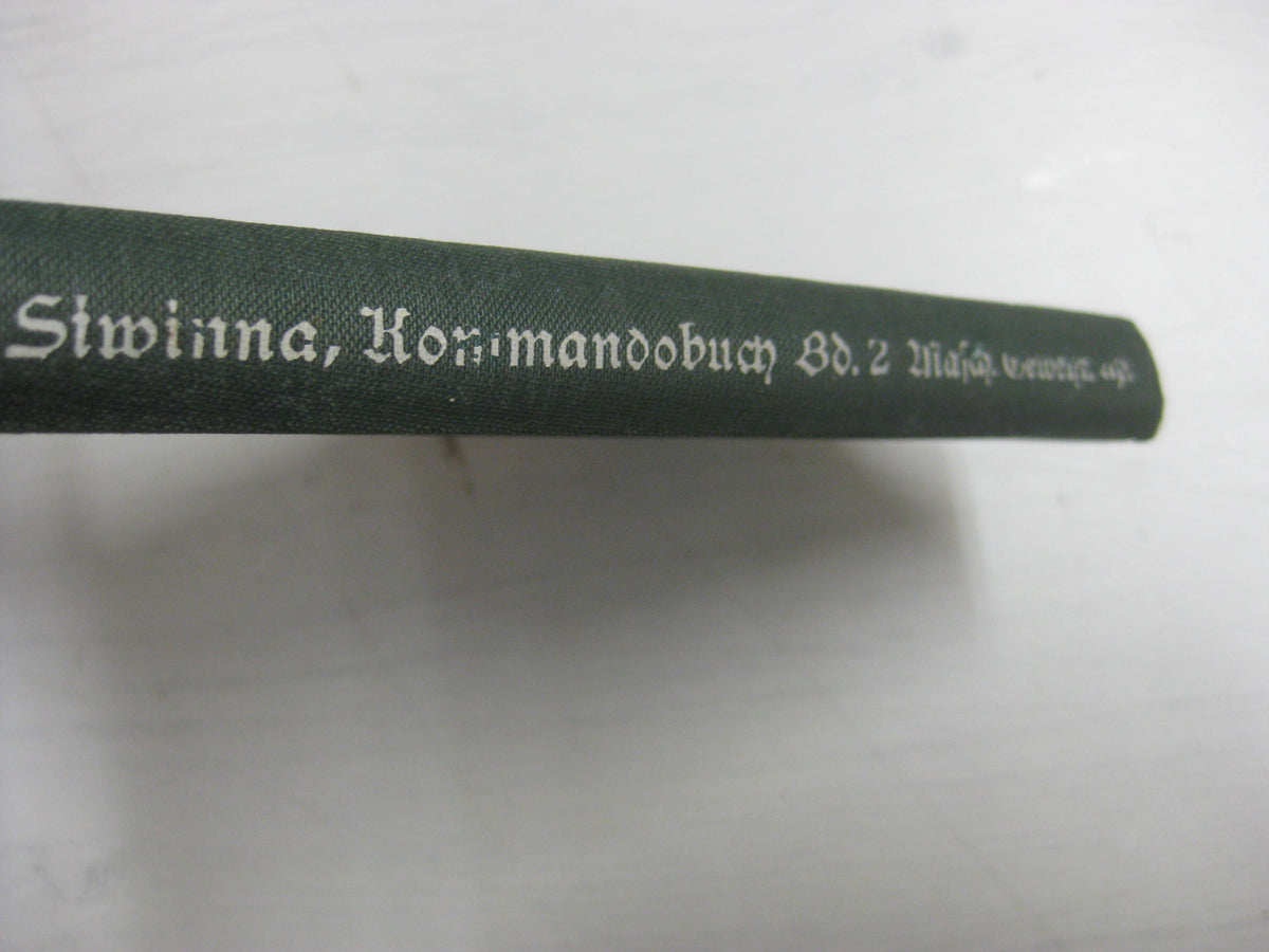 Originalausgabe Heft / Buch Das Kommandobuch September 1939