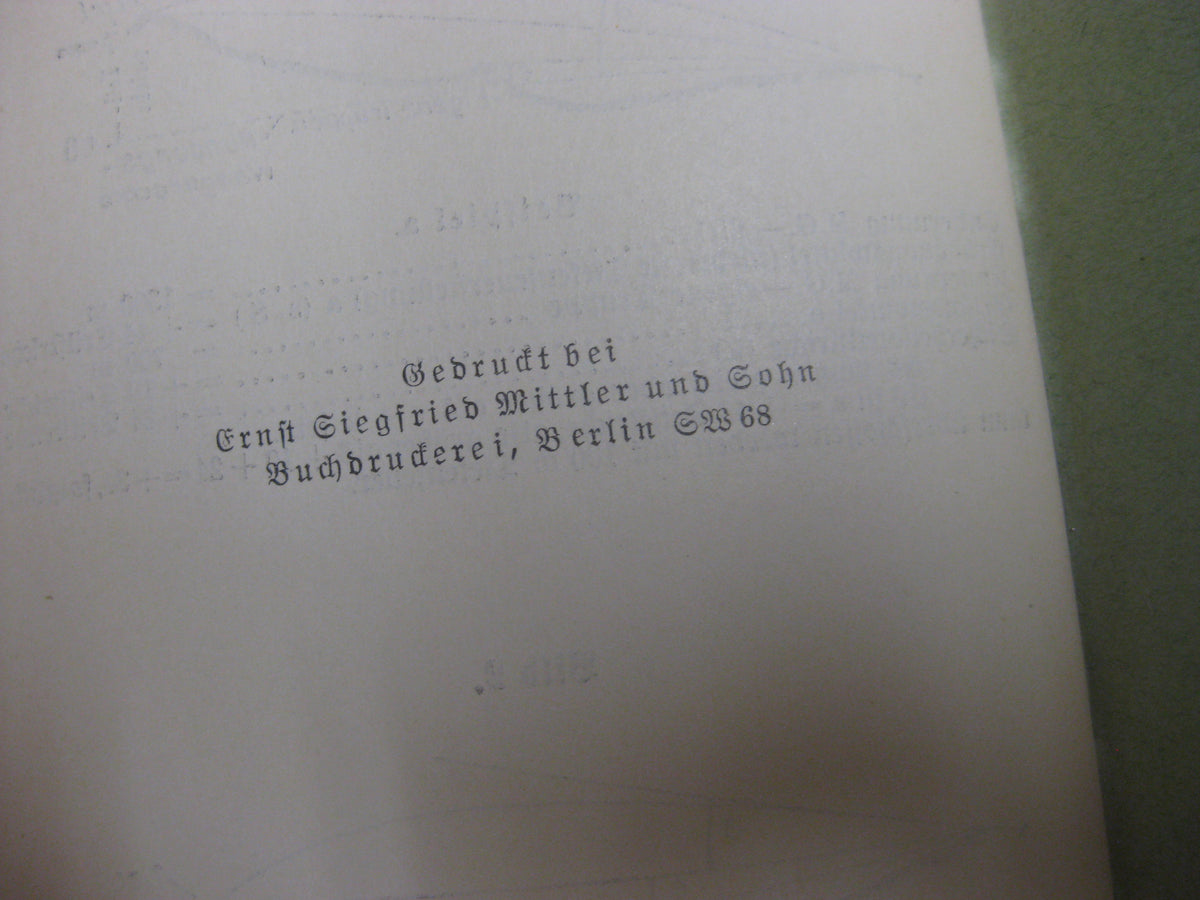 Originalausgabe Heft / Buch Schußtafel für das schießen mit M.G.08 (s.S. Munition)
