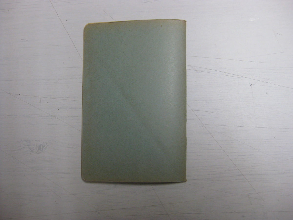 Originalausgabe Heft / Buch Schußtafel für das schießen mit dem MG 34 auf MG-Lafette 34