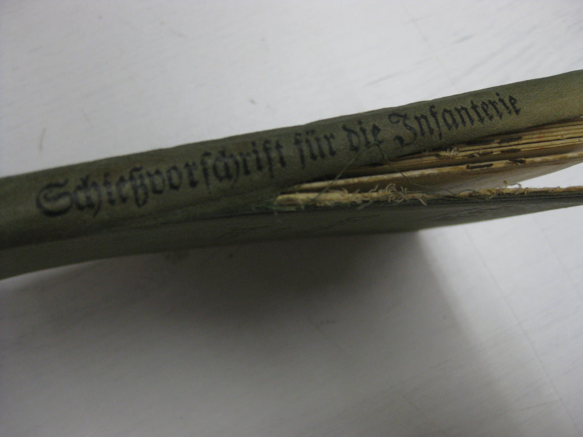 Originalausgabe Heft / Buch Schießvorschrift für die Infanterie