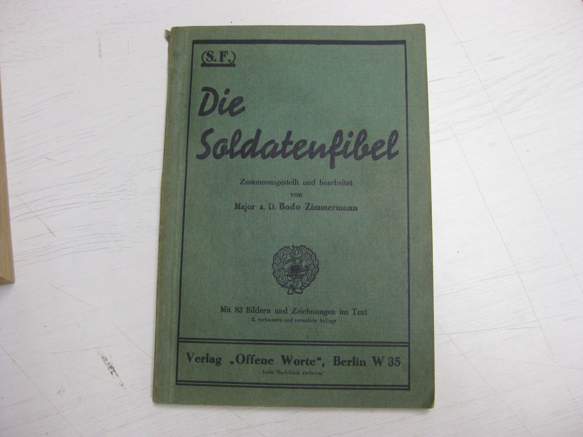 Originalausgabe Heft / Buch  Die Soldatenfibel