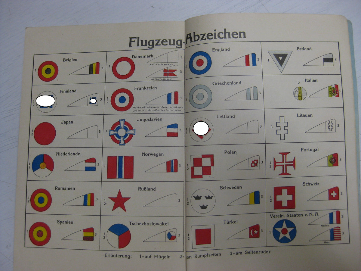 Originalausgabe Heft / Buch Die Luftschutz-Fibel 1933