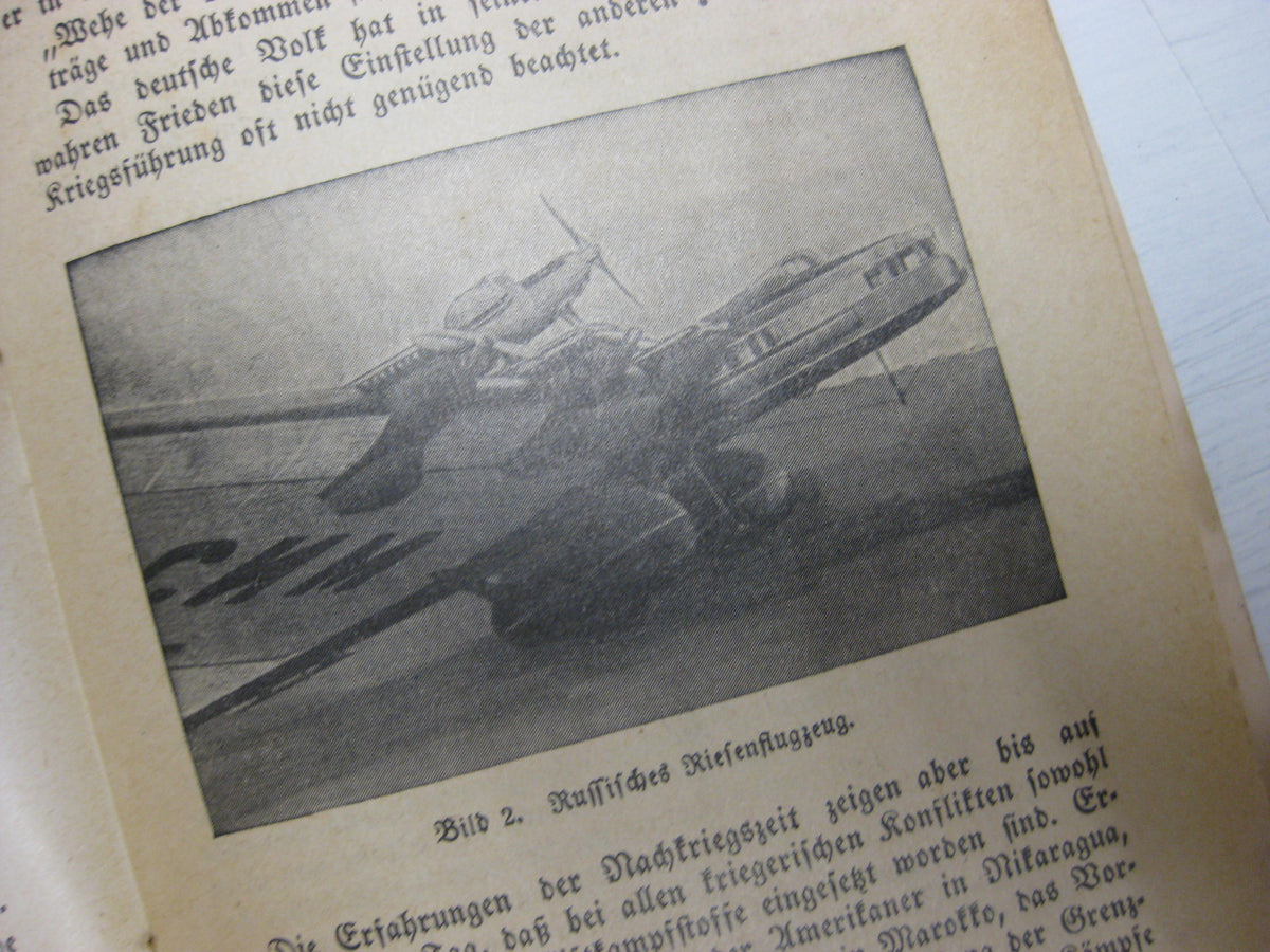 Originalausgabe Heft / Buch Luftschutz Gas und Bomben drohen