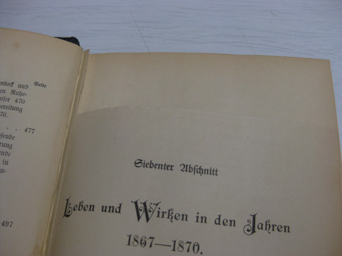 Buch Denkwürdigkeiten aus dem Leben des General Feldmarschalls Kriegsminister Grafen von Roon
