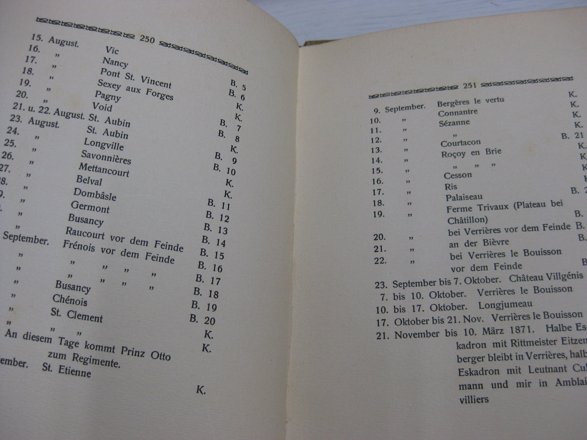 Buch 1. Eskadron des Königlich Bayerischen 5. Chevaulegersregiment  BAYERN Meine Kriegserlebnisse 1870/71