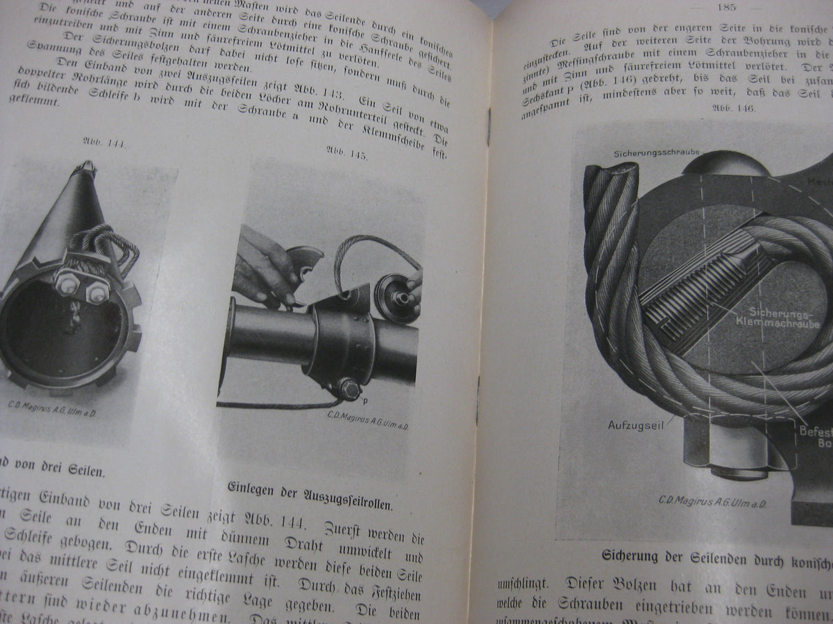 Originalausgabe Hilfsbuch für die Ausbildung des Landfunkers (H.A.L.) 1917