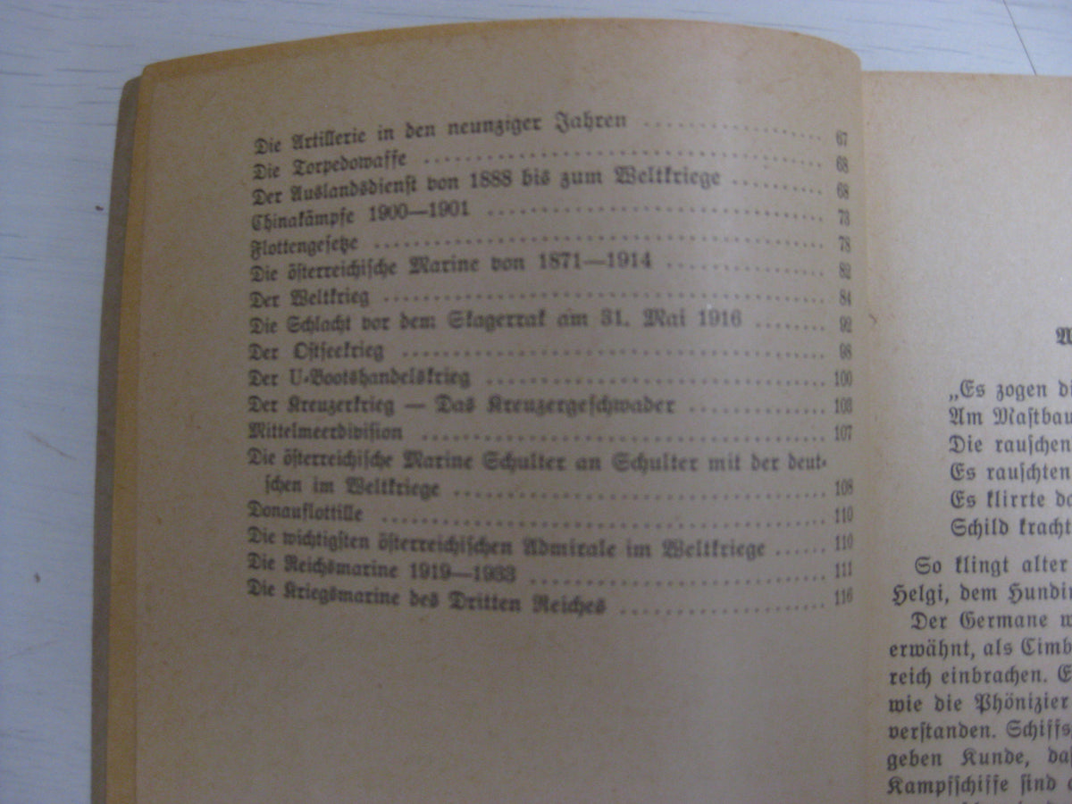 Originalausgabe Heft / Buch Marine Gefechtsfibel