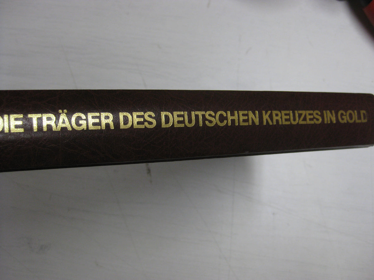 Buch Die Träger des deutschen Kreuzes in Gold -Das HEER-