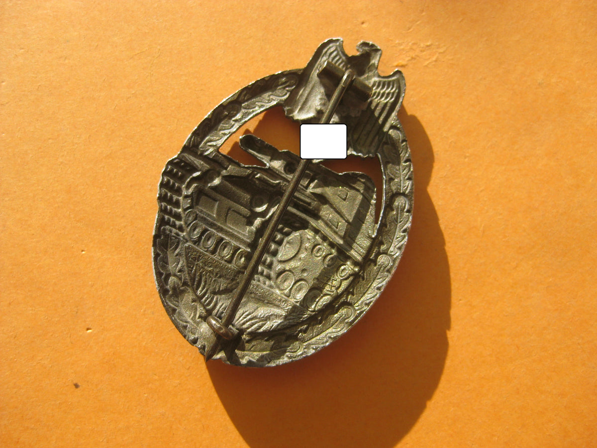 Panzerkampfabzeichen in Bronze /  Seltene Hohlprägung von Assmann Mint Condition